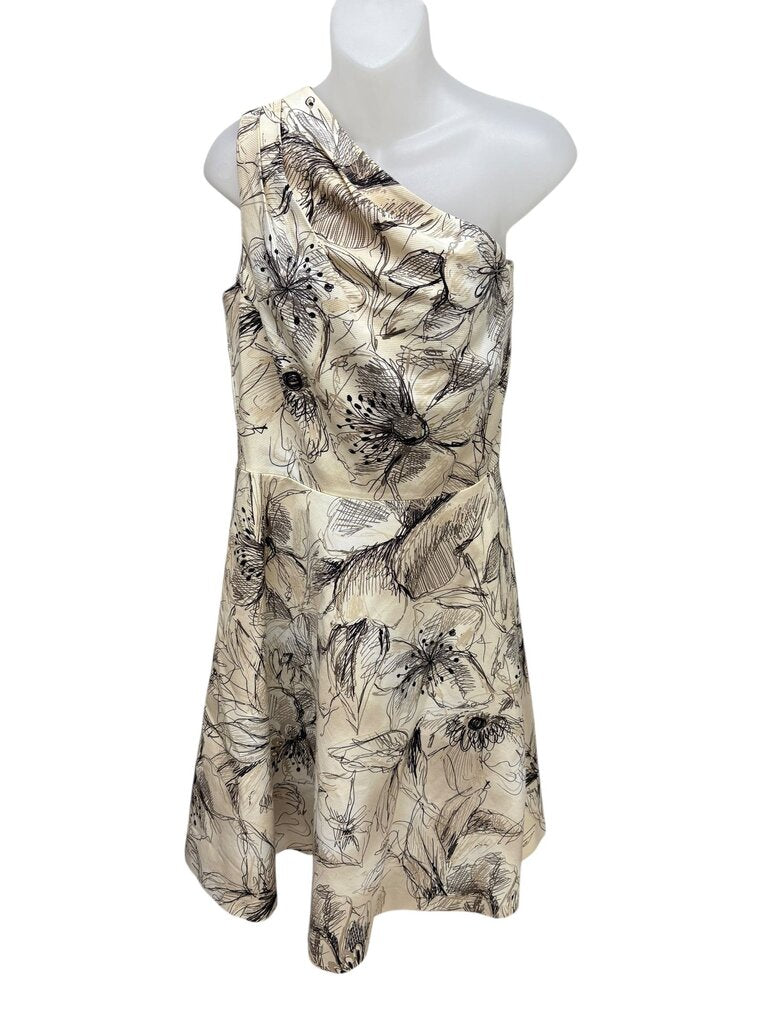 floral one shoulder