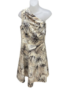 floral one shoulder