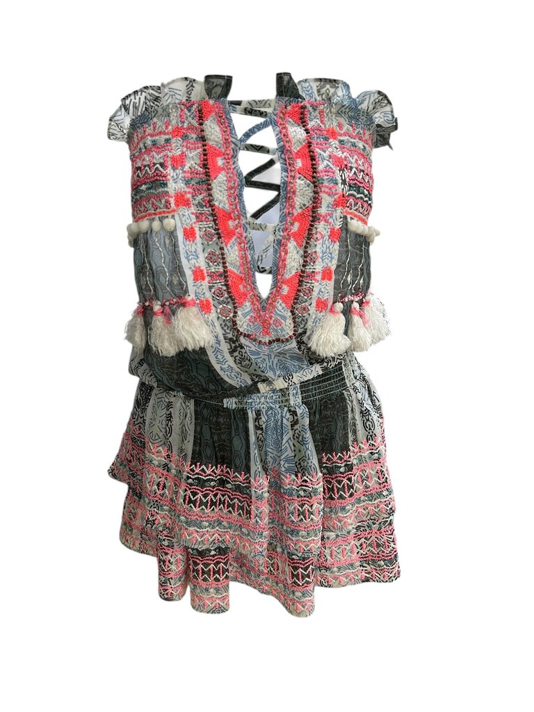 2 piece pattern tassels