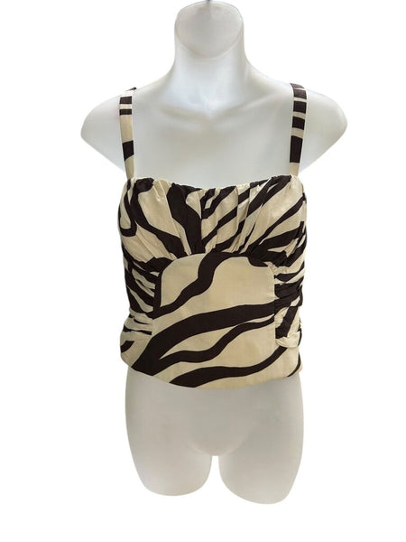 swirl crop tank/skirt
