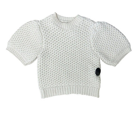 chunky short sleeve sweater