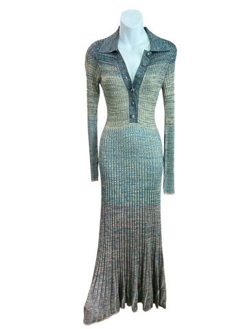 ribbed knit maxi