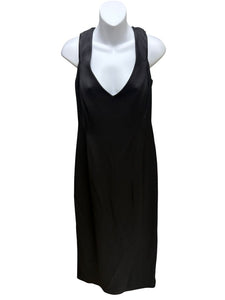 satin off shoulder dress