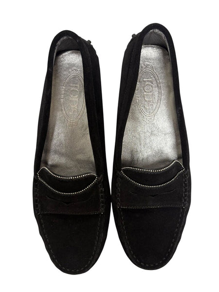 suede loafers