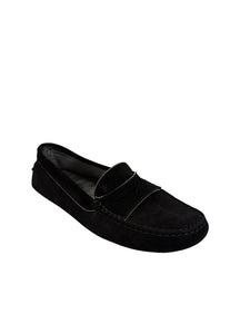 suede loafers