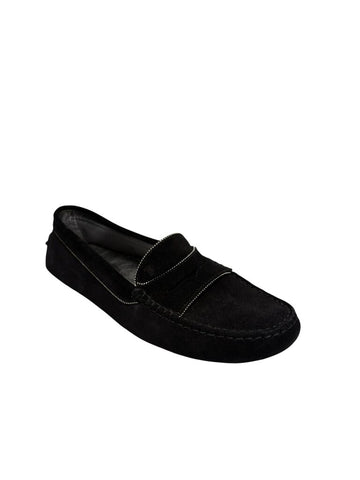 suede loafers