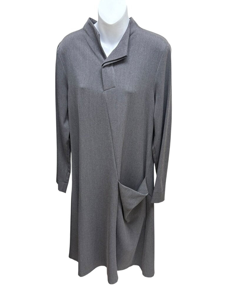 solid big pocket dress