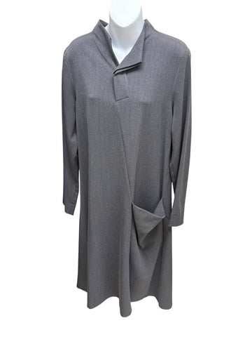 solid big pocket dress