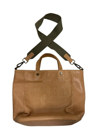leather tote