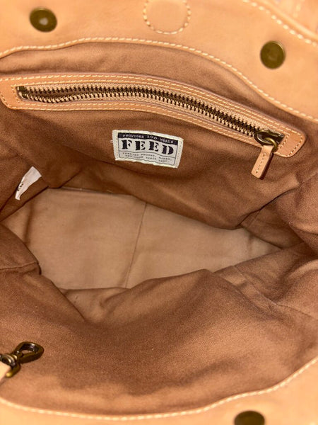 leather tote