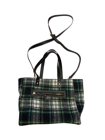 plaid flannel shoulder