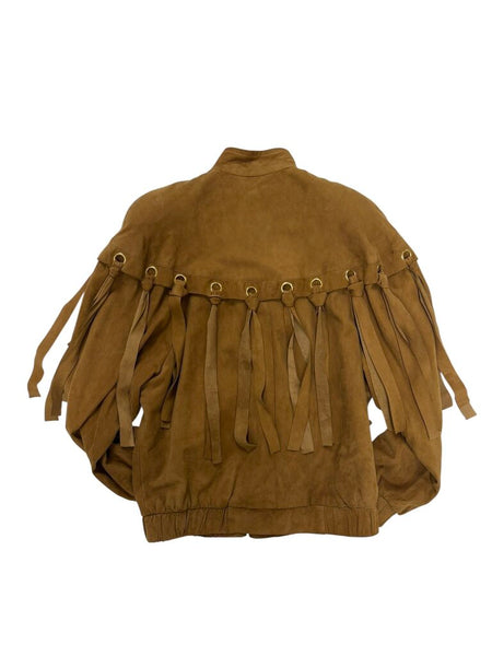 suede fringe jacket