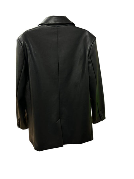 blazer/pleather