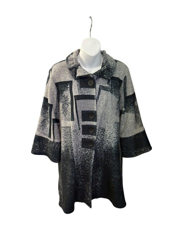 pattern cardigan