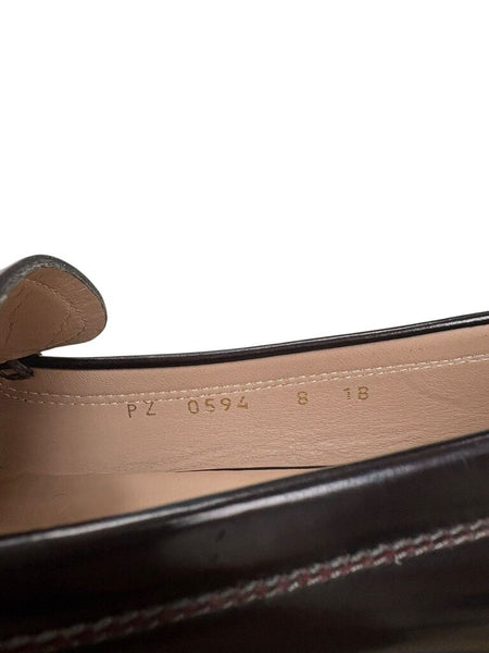 leather loafers
