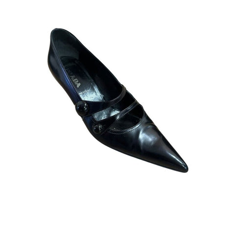 mary jane pointy kitten heel