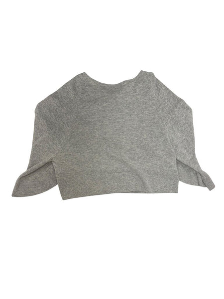 wide ruffle cuff sweater