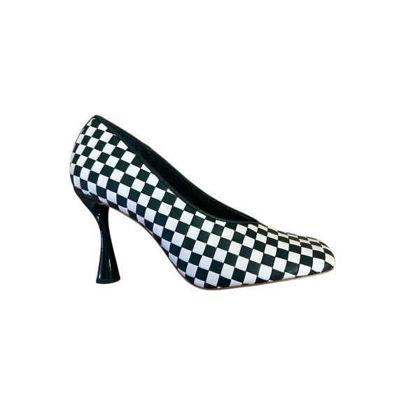 checker heels