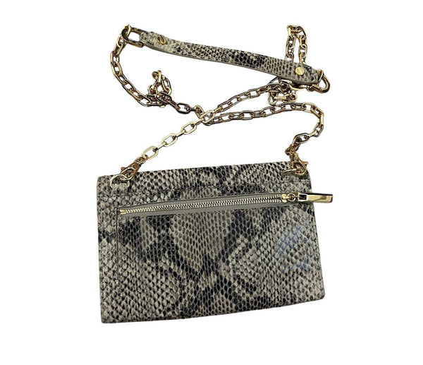 snake print crossbody