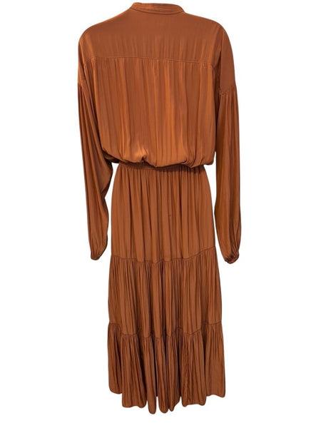 jenine melted midi dress