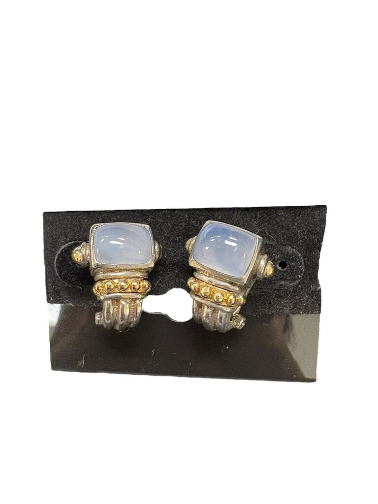 chalcedony earrings