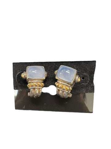 chalcedony earrings