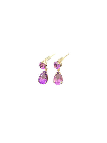 purple stones