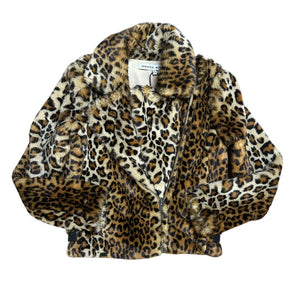 crop cheetah jacket
