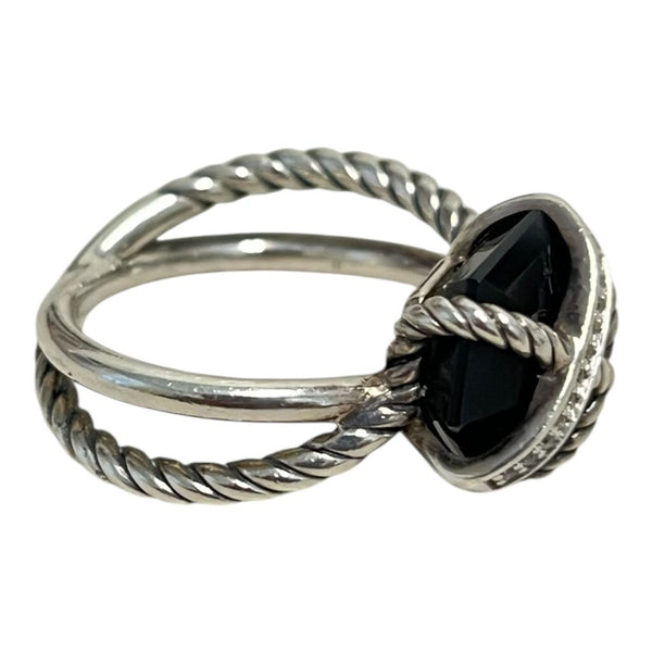onyx pave diamonds