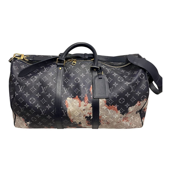 monogram bleach keepall bandouliere 50