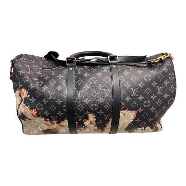 monogram bleach keepall bandouliere 50