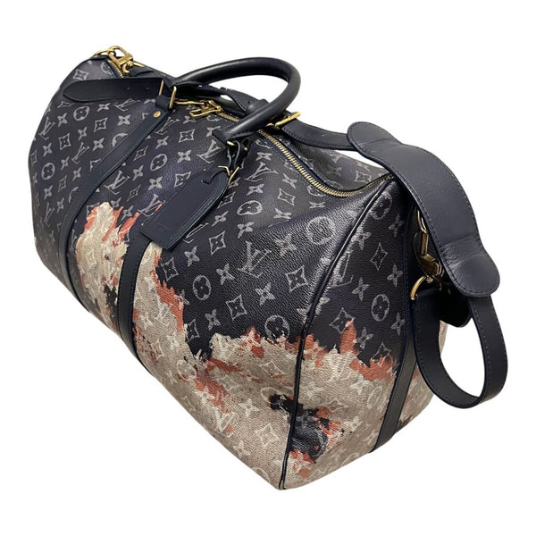 monogram bleach keepall bandouliere 50
