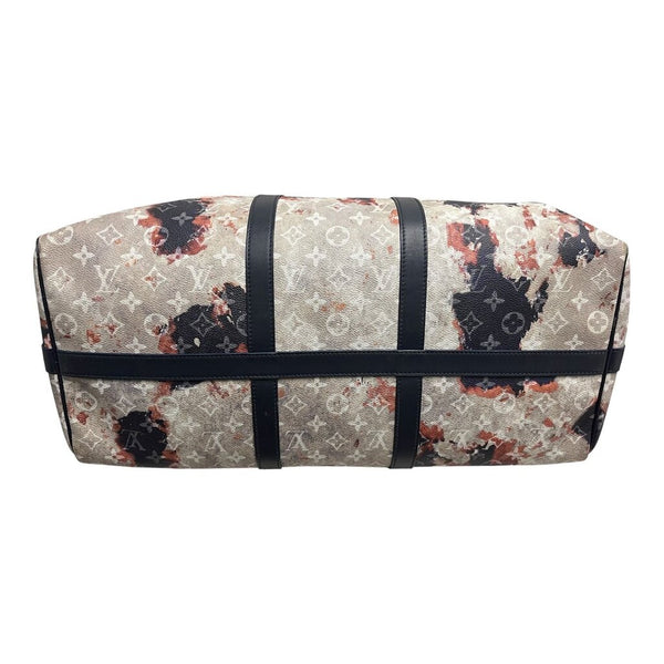 monogram bleach keepall bandouliere 50