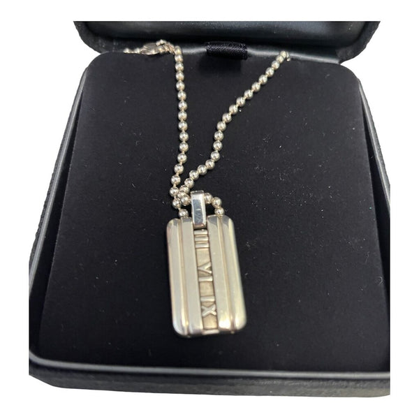roman numeral dog tag