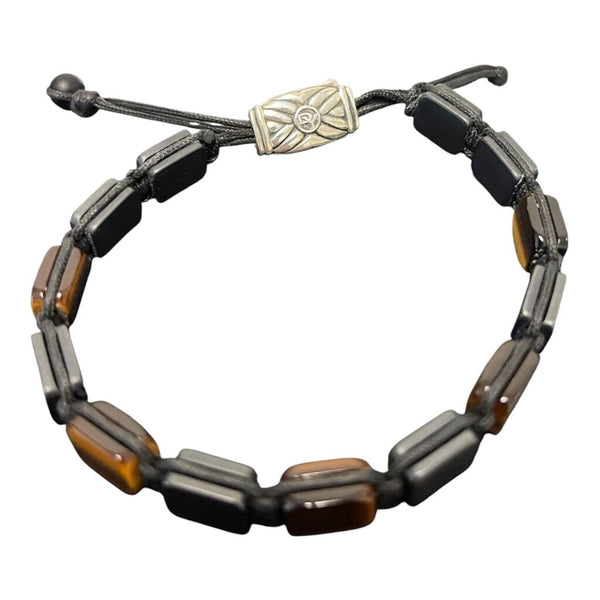 hematite/tiger eye