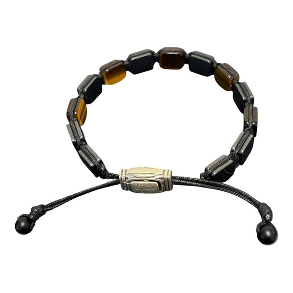 hematite/tiger eye