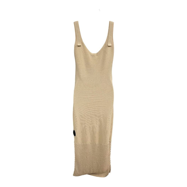 textured knit maxi dres
