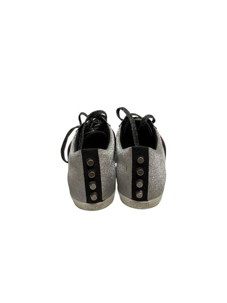 sparkly studded sneaker