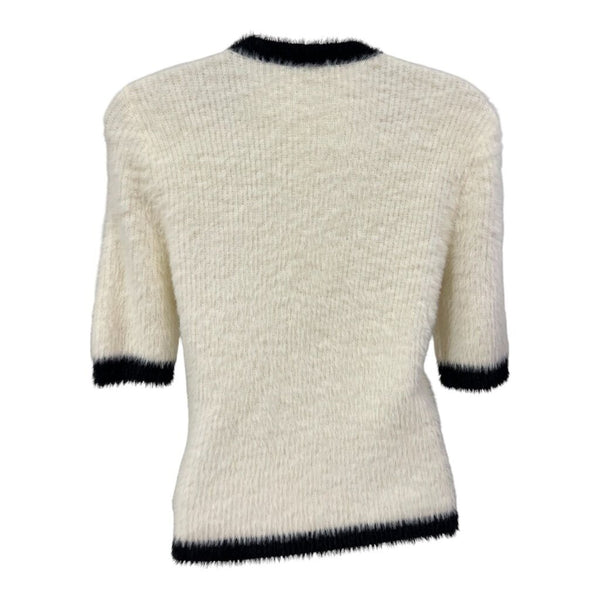 fluffy short sleeve