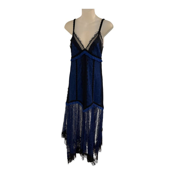 strappy lacy maxi