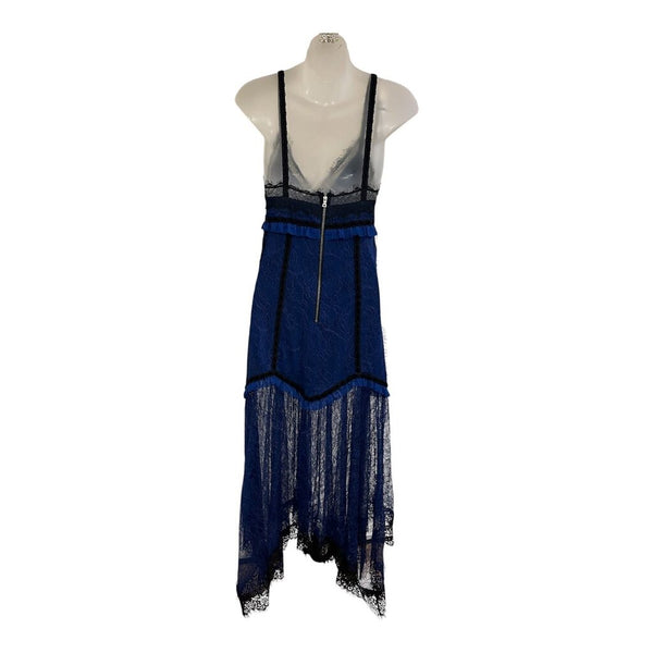 strappy lacy maxi
