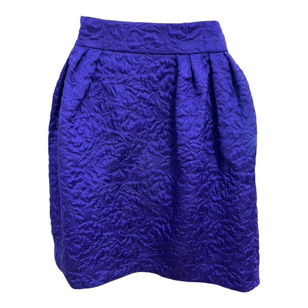 pleated wrap skirt