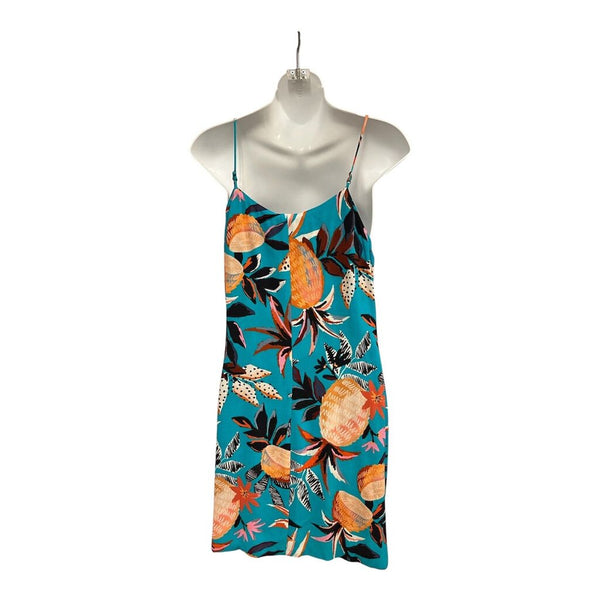 pineapple wrap dress