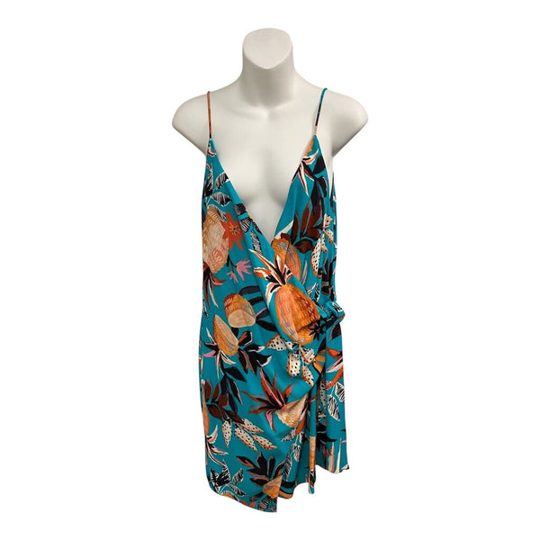 pineapple wrap dress