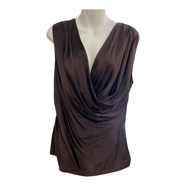 silk cowl tank