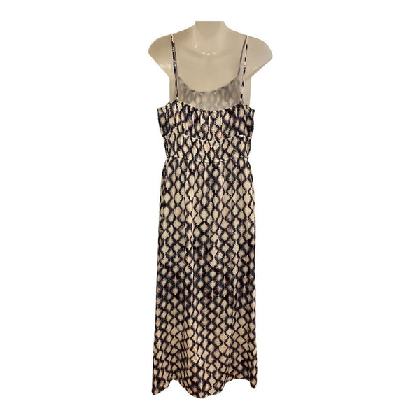 printed maxi dress