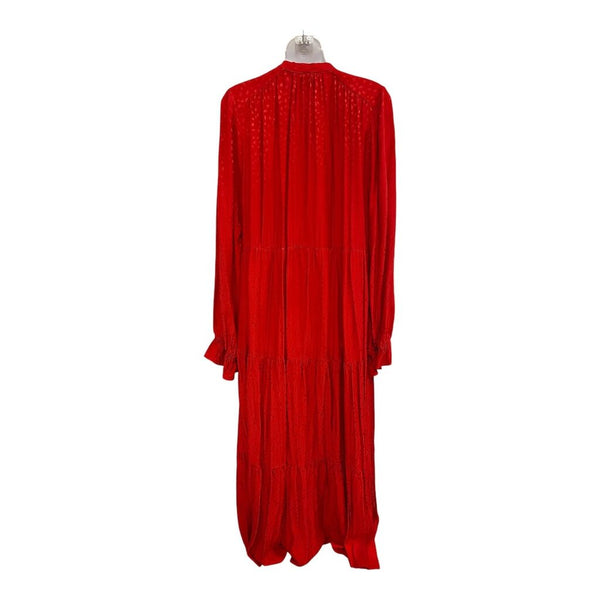 tiered maxi dress