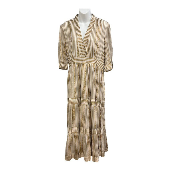 pinstriped maxi