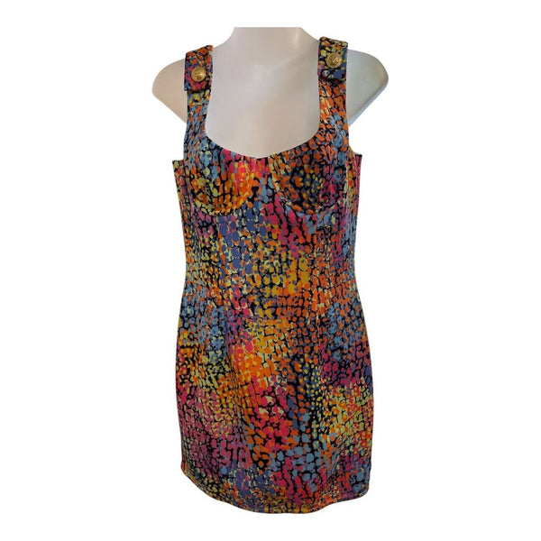 dotted tank dress