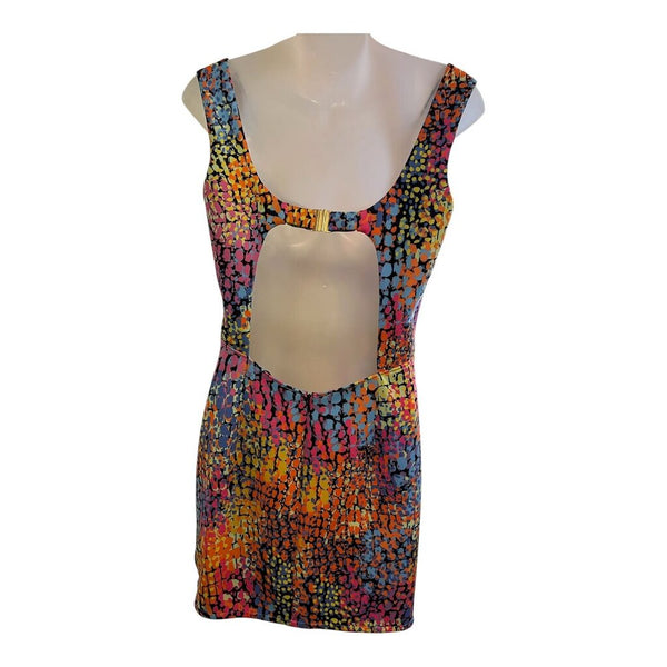 dotted tank dress